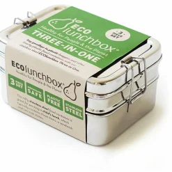 ECO Matboks Tre-i-En Matboks Rustfritt Stål
