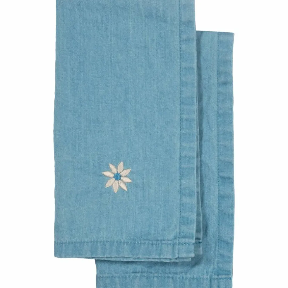 Eden Denim kjøkkenhåndkle 2-pakning, blå