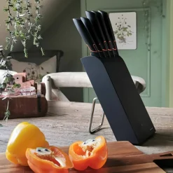 Edge Knivsett med Knivblokk