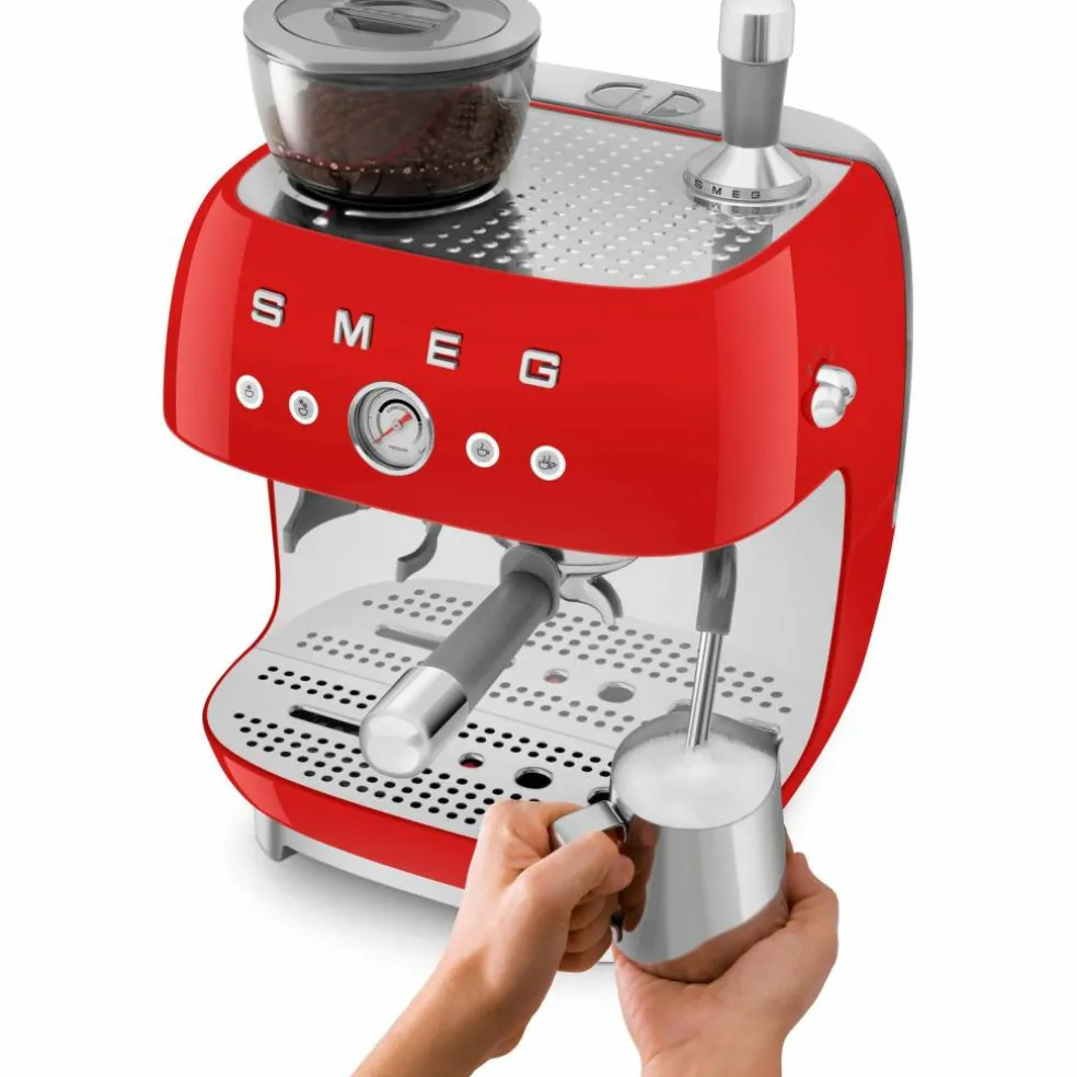 EGF03 Manuell espressomaskin, creme