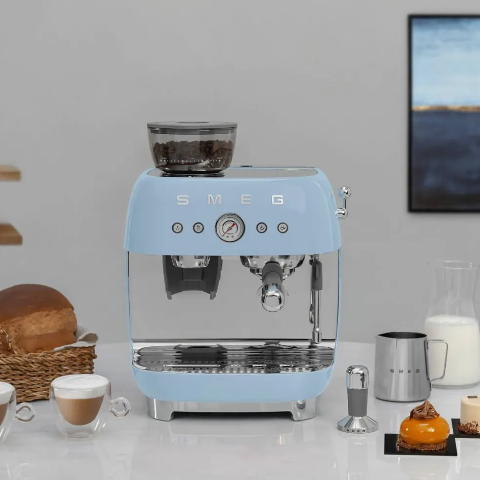 EGF03 Manuell espressomaskin, creme