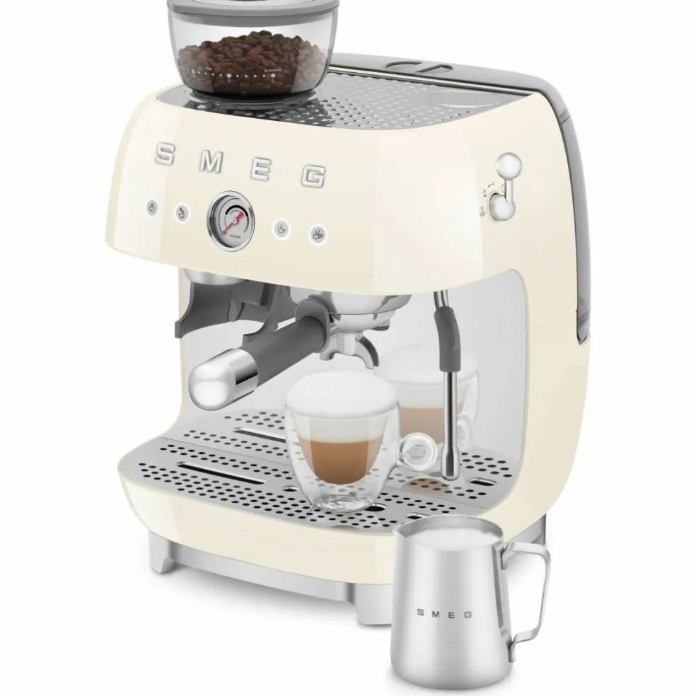 EGF03 Manuell espressomaskin, pastellblå