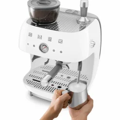 EGF03 Manuell espressomaskin, pastellblå
