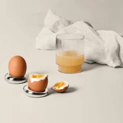 Eggeglass 5,5 cm 2-pakning, stål