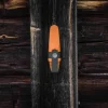 Eldris med tennstål-kit (S), burnt orange