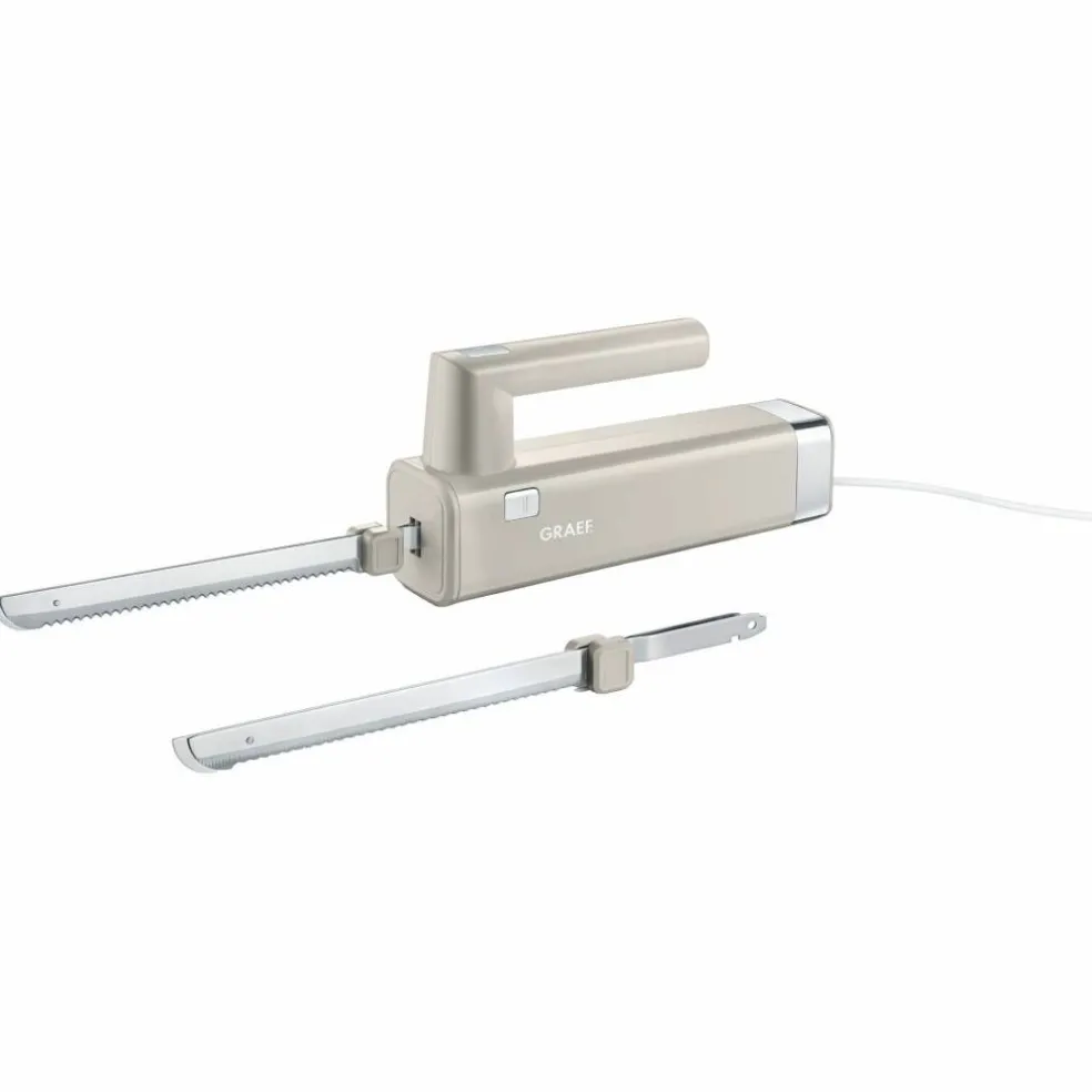 Elektrisk kniv, beige