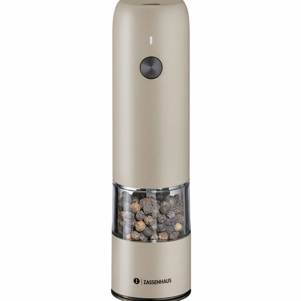 Elektrisk pepperkvern 14 cm, svart
