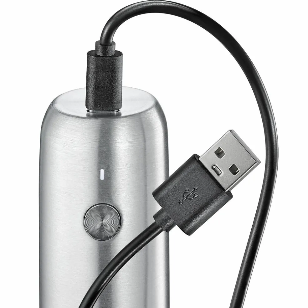 Elektrisk pepperkvern 14 cm, svart