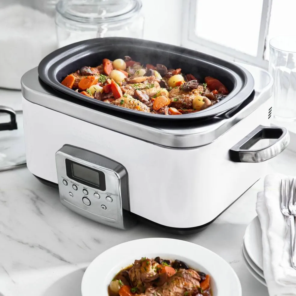 Elite Slow Cooker, stainless steel