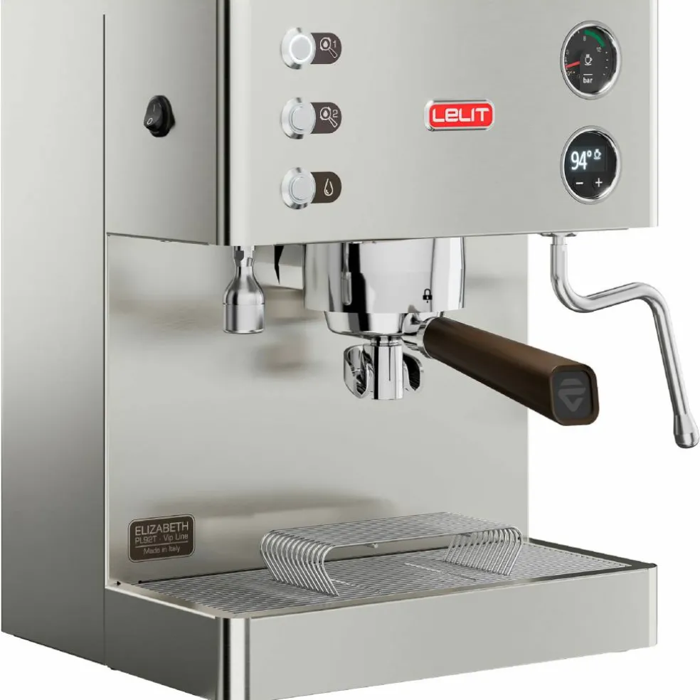 Elizabeth espressomaskin, rustfritt stål