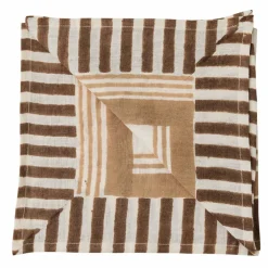 Ella serviett, hazelnut checkered