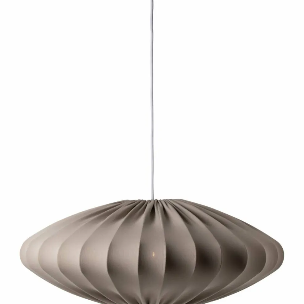 Ellipse taklampe, 65 cm, grå