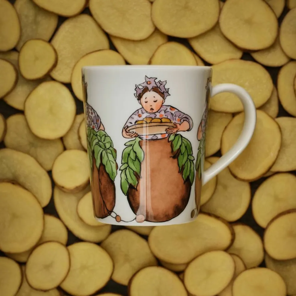 Elsa Beskow kopp 28 cl, marguerite