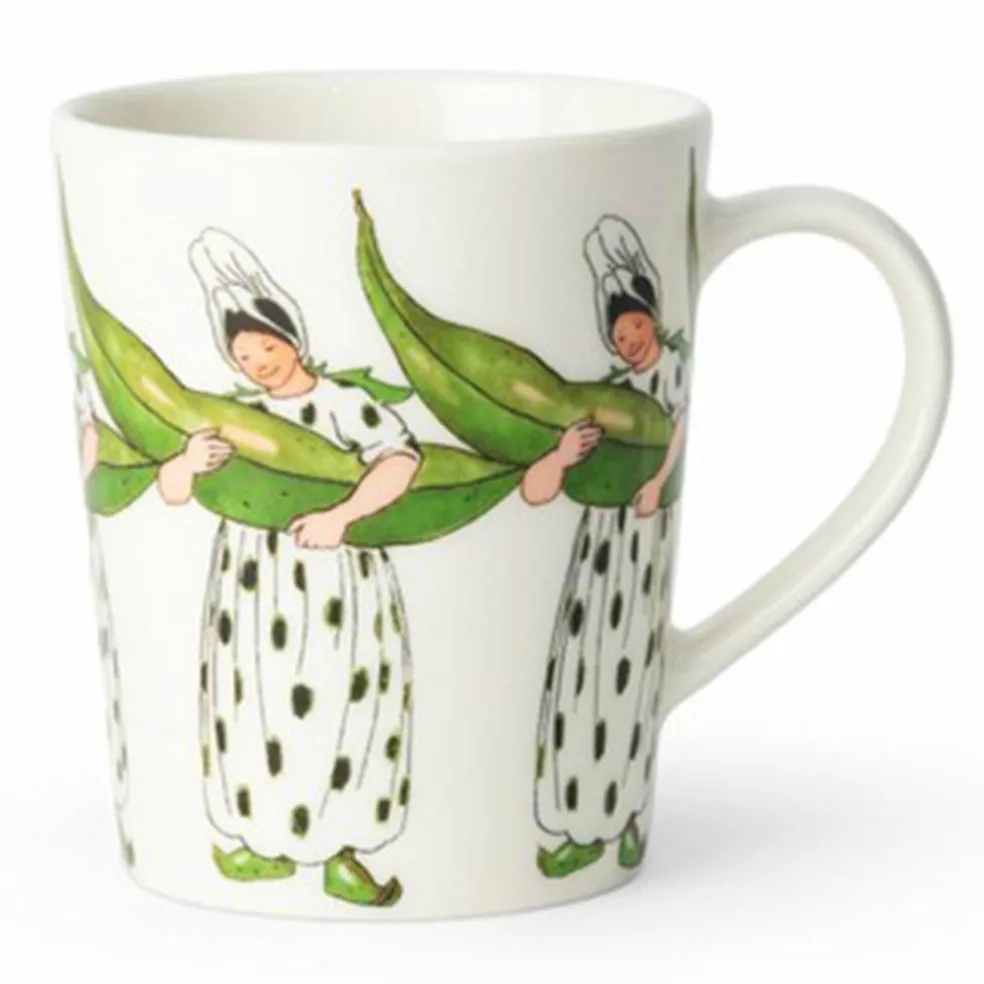Elsa Beskow kopp med hank 28 cl, Mrs Beetroot