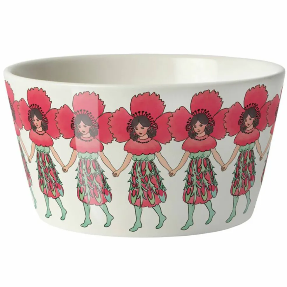 Elsa Beskow skål 50 cl, poppy