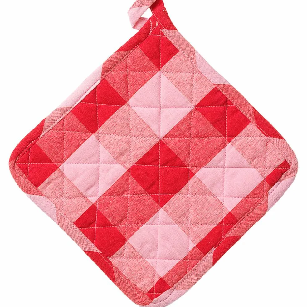 Elsa gryteklut 20 × 20 cm, grønn/beige
