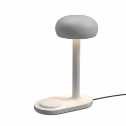 Emendo lampe med trådløs Qi-lader, cloud