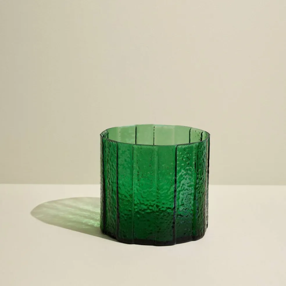 Emerald vase 23 cm, grønn