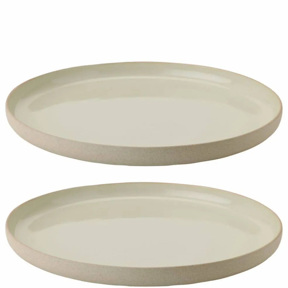 Emma middagstallerken 24 cm 2-pakning, grå