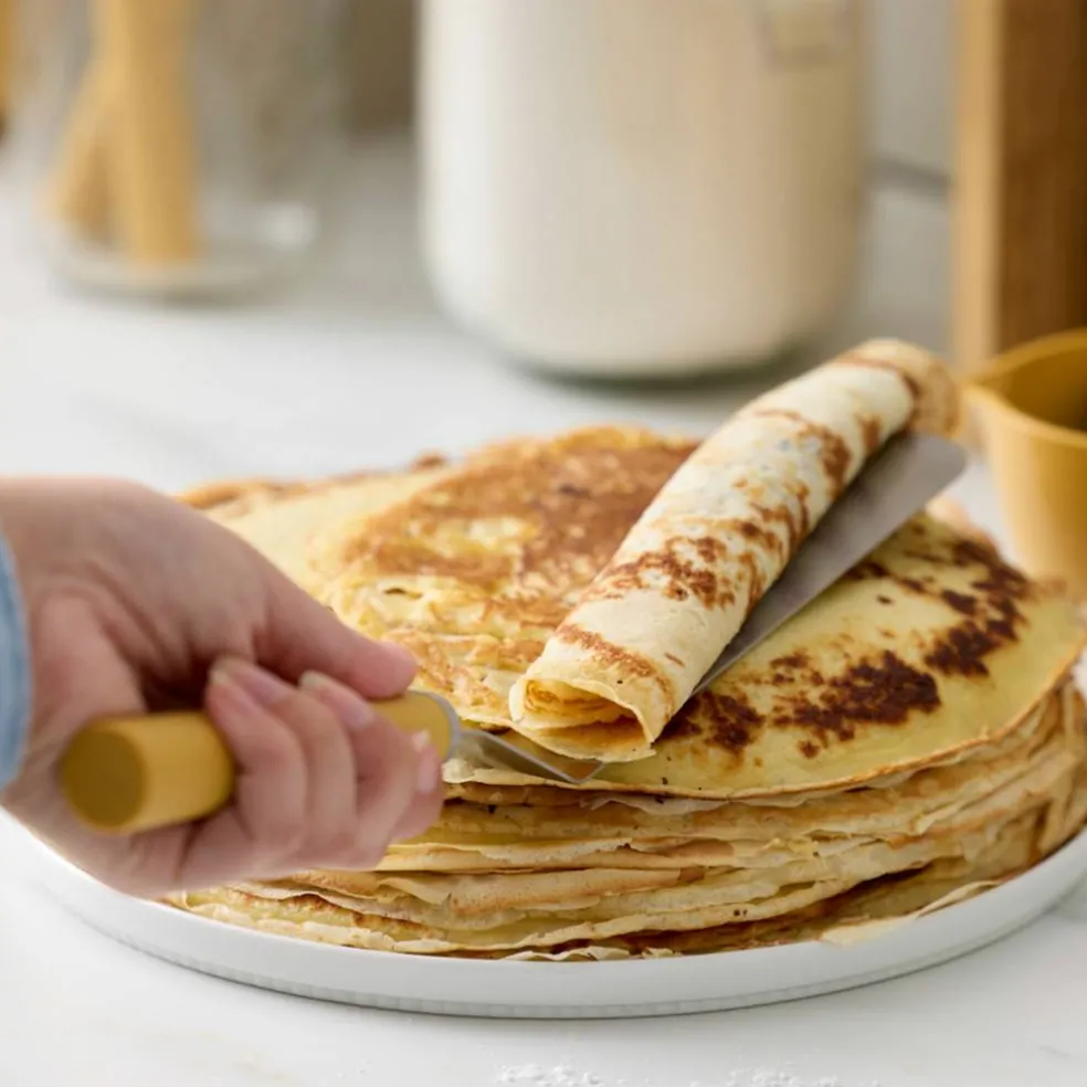Emma palettkniv stål 33 cm, curry