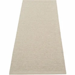 Emm Matte 180x70 cm, black/linen