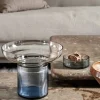 Ensemble-vase 15 cm, blå/grå