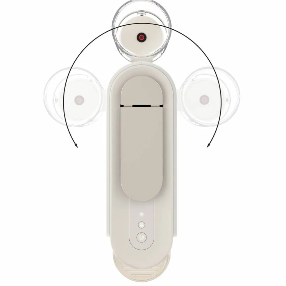 ENV200.WAE Vertuo Up kapselmaskin + melkeskummer, hvit