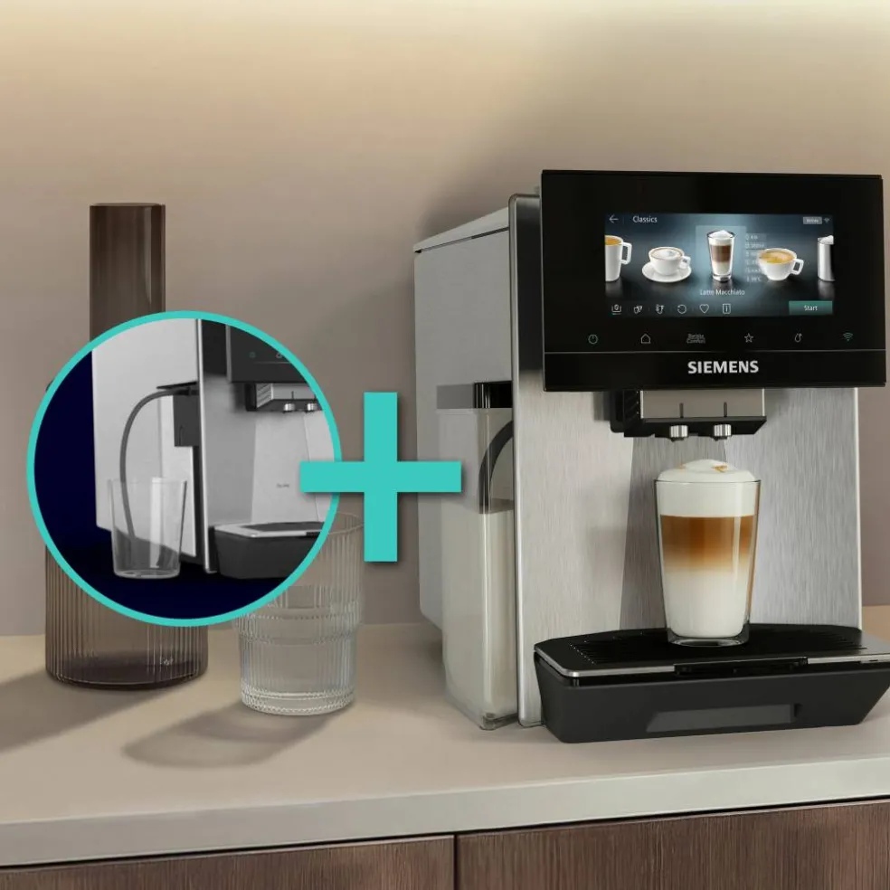 EQ900 iAroma TQ923E43 helautomatisk espressomaskin, inox