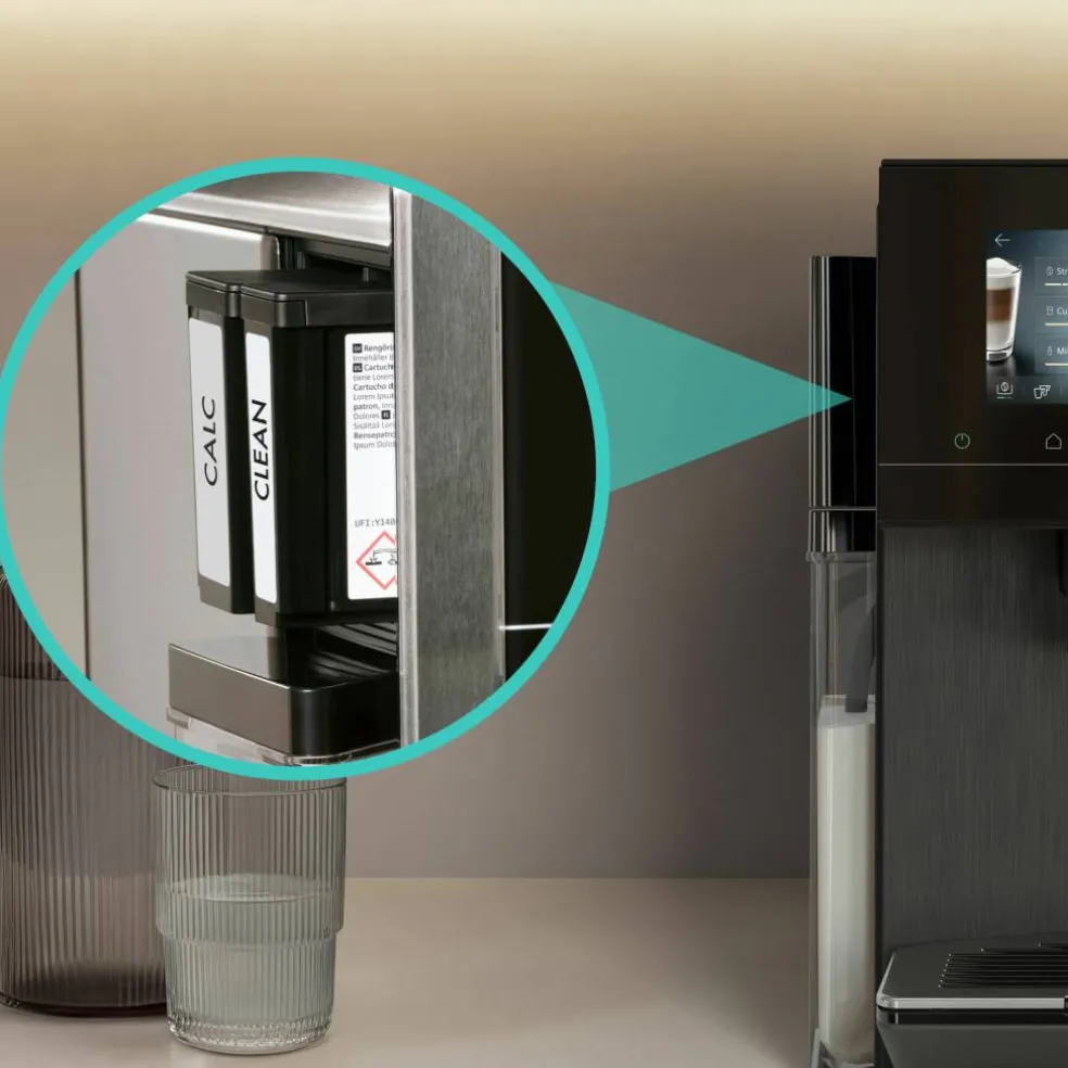 EQ900 plus iAroma TQ925EZ5 helautomatisk espressomaskin, Dark Inox