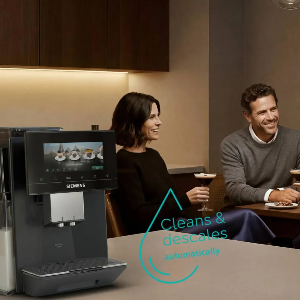 EQ900 plus iAroma TQ925EZ5 helautomatisk espressomaskin, Dark Inox