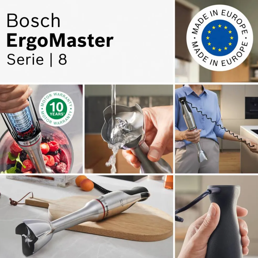 ErgoMaster Series 8 MSM8M914 stavmikser, rustfritt stål