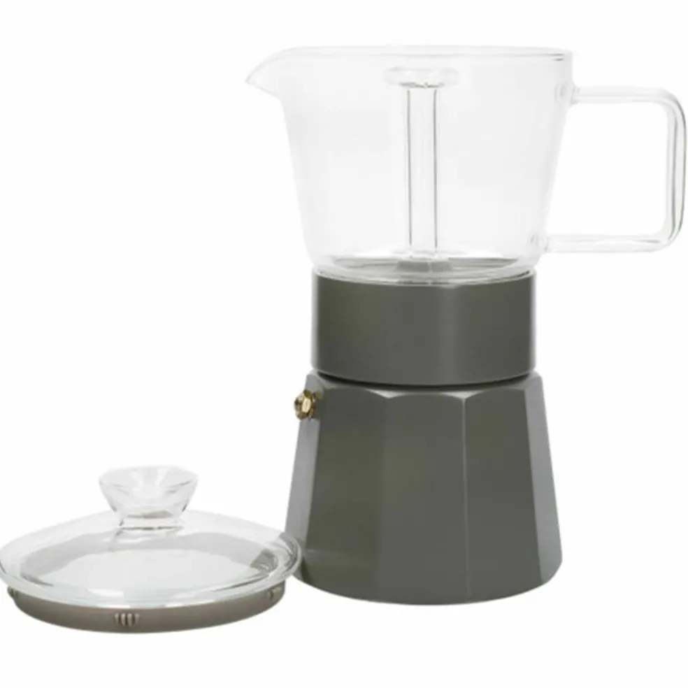 Espressokanne, rød