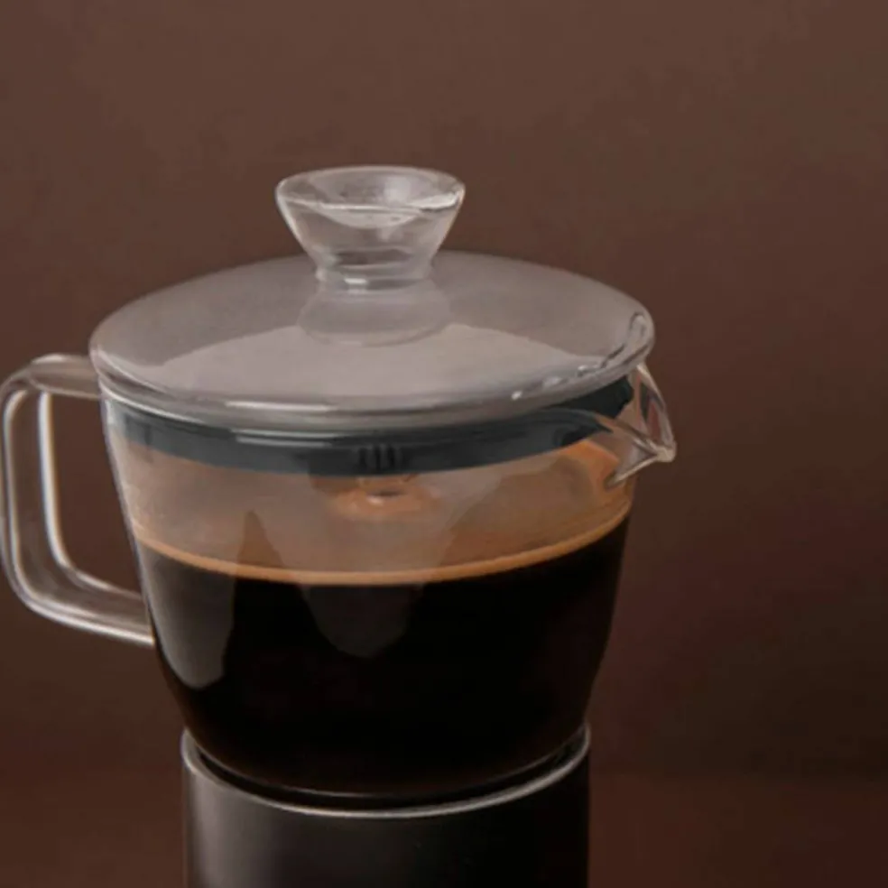 Espressokanne, rød