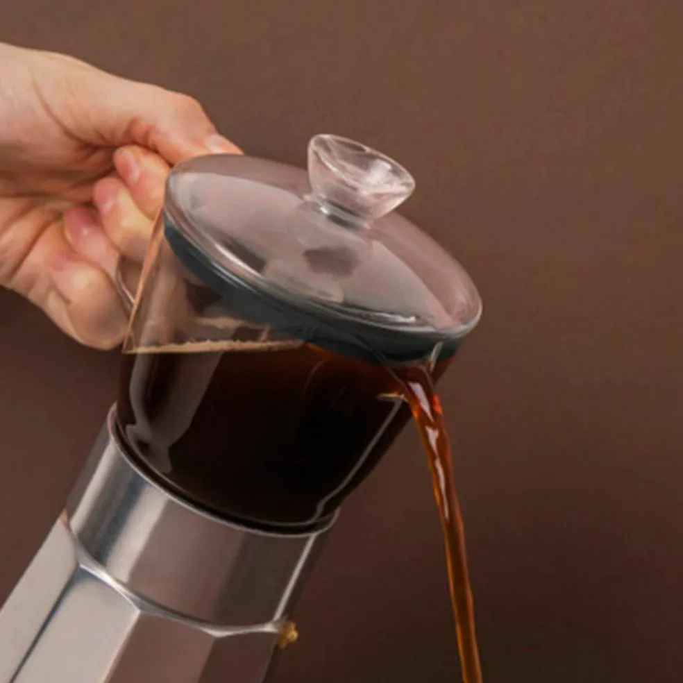 Espressokanne, rød