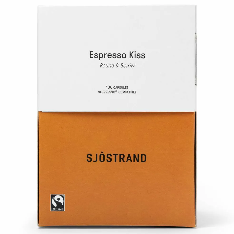 Espresso Kiss kaffekapsler 100-pakning