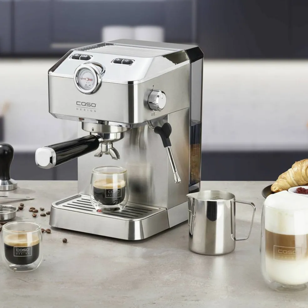 Espressomaskin Gourmet, silver