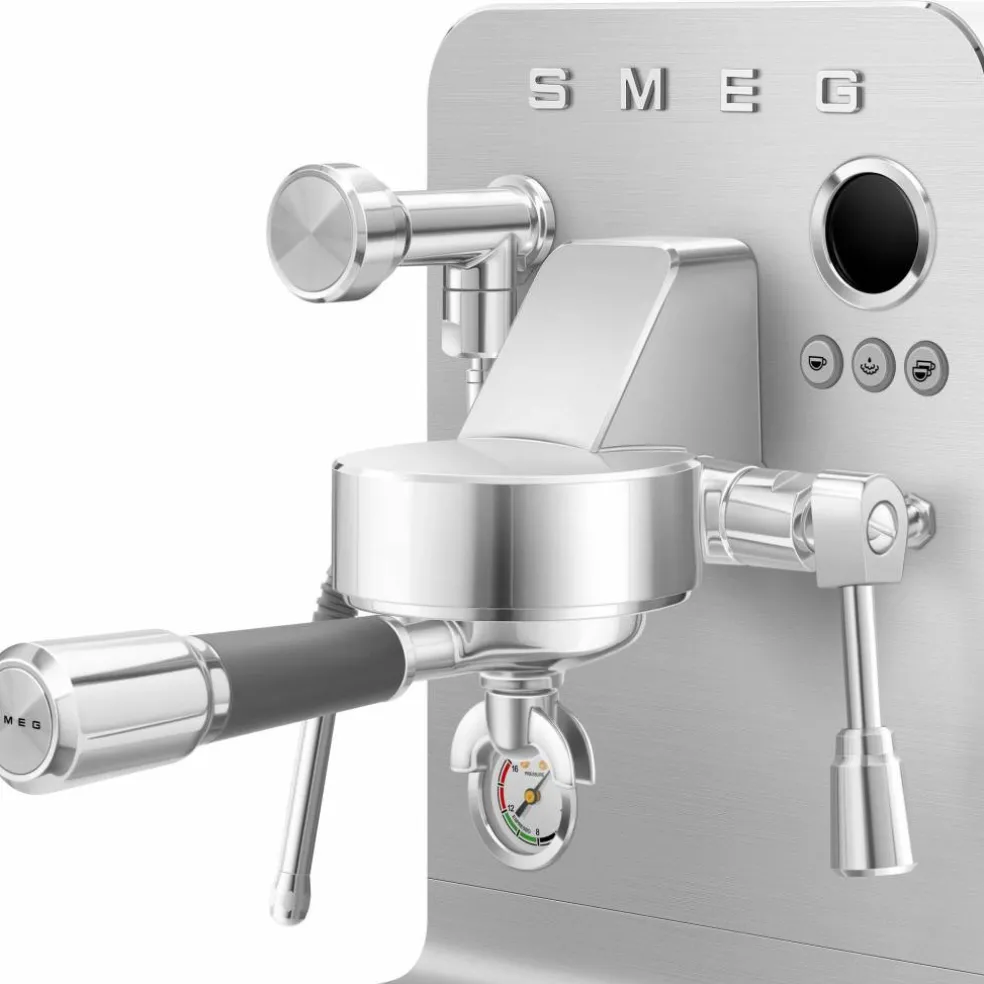 Espressomaskin, hvit