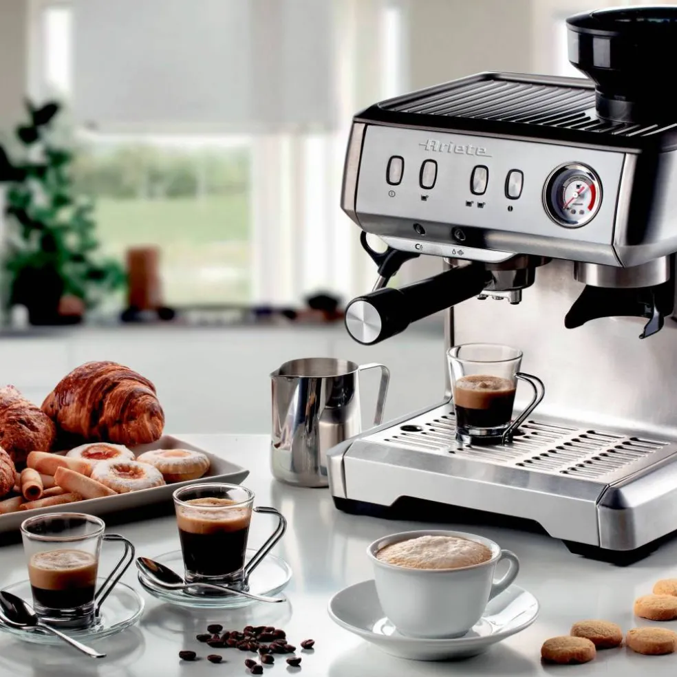 Espressomaskin med grinder