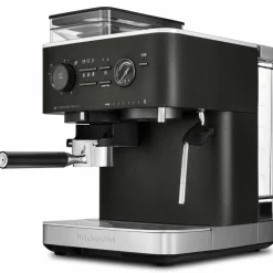 Espressomaskin med kaffekvern, juniper