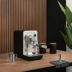 Espressomaskin, svart