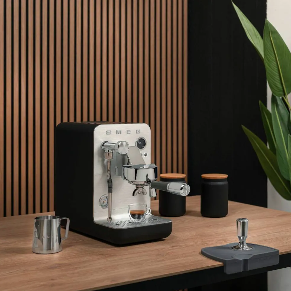 Espressomaskin, svart