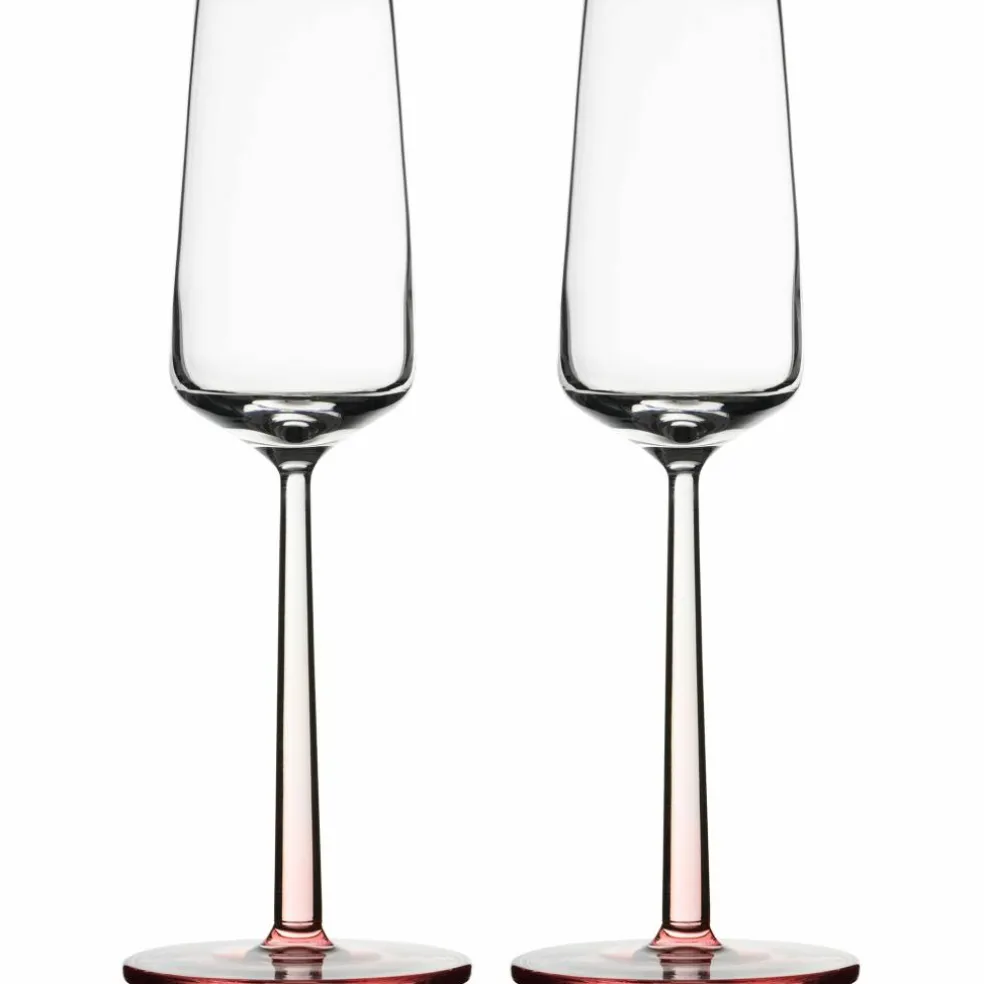 Essence champagneglass 21 cl rose, 2-pakning