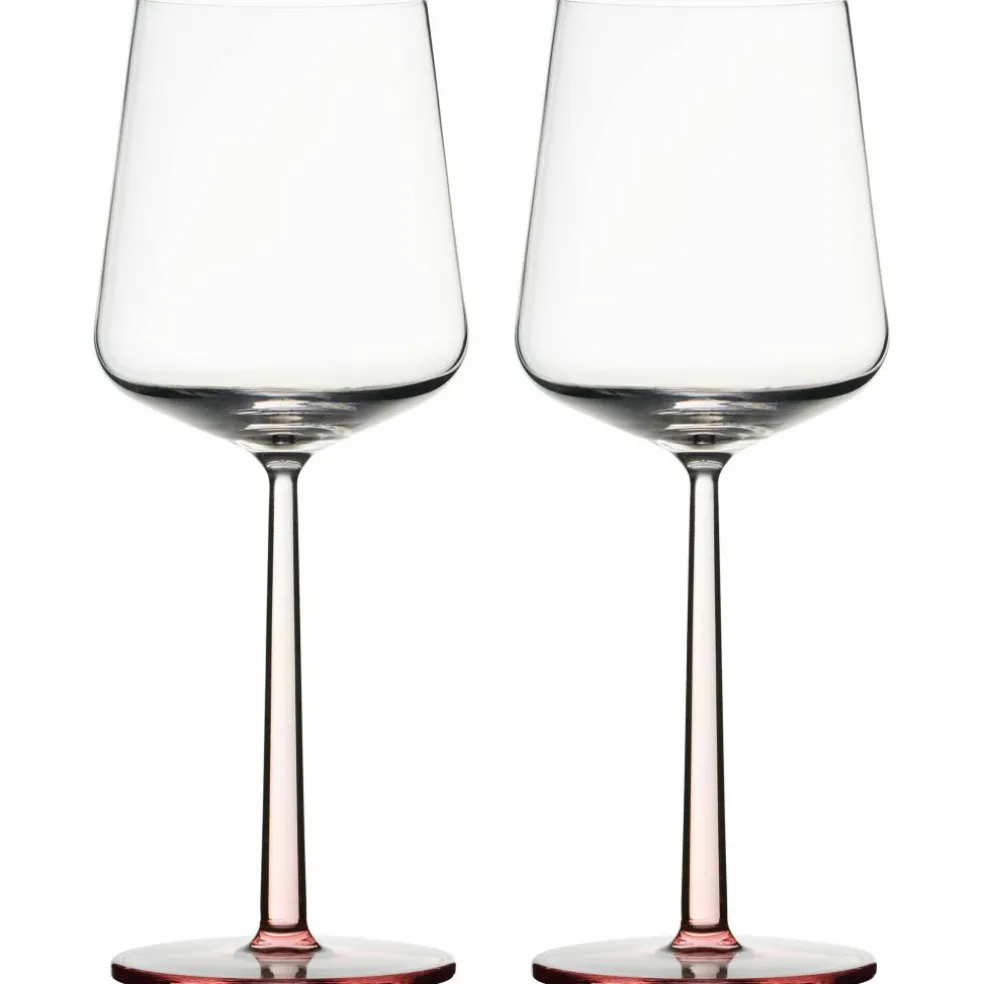 Essence rødvinsglass 45 cl rose, 2-pakning