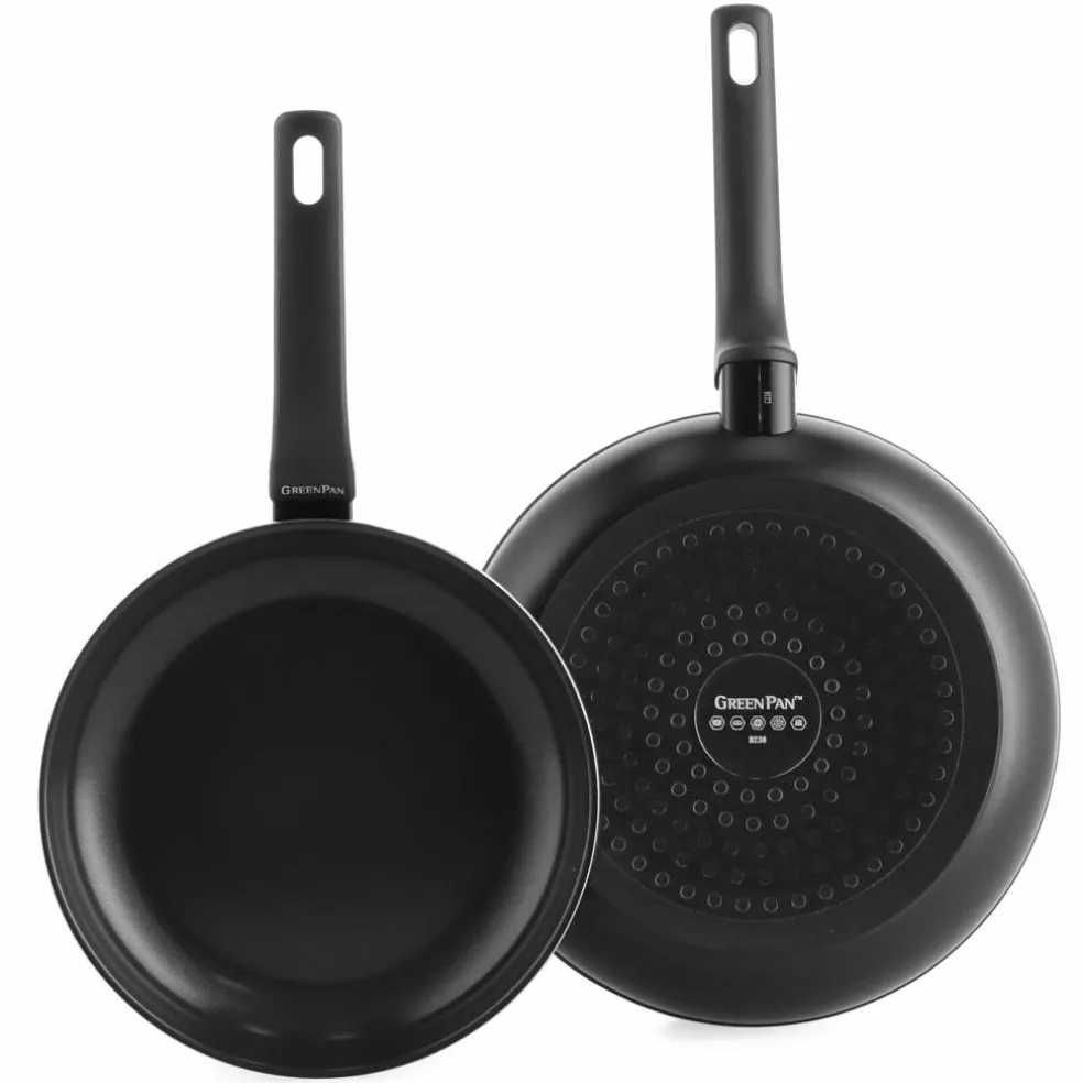 Essence stekepannesett 20 + 28 cm, svart