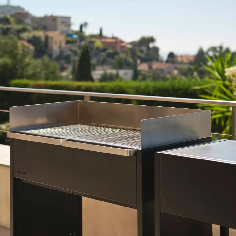 Essentials kullgrill, beluga black