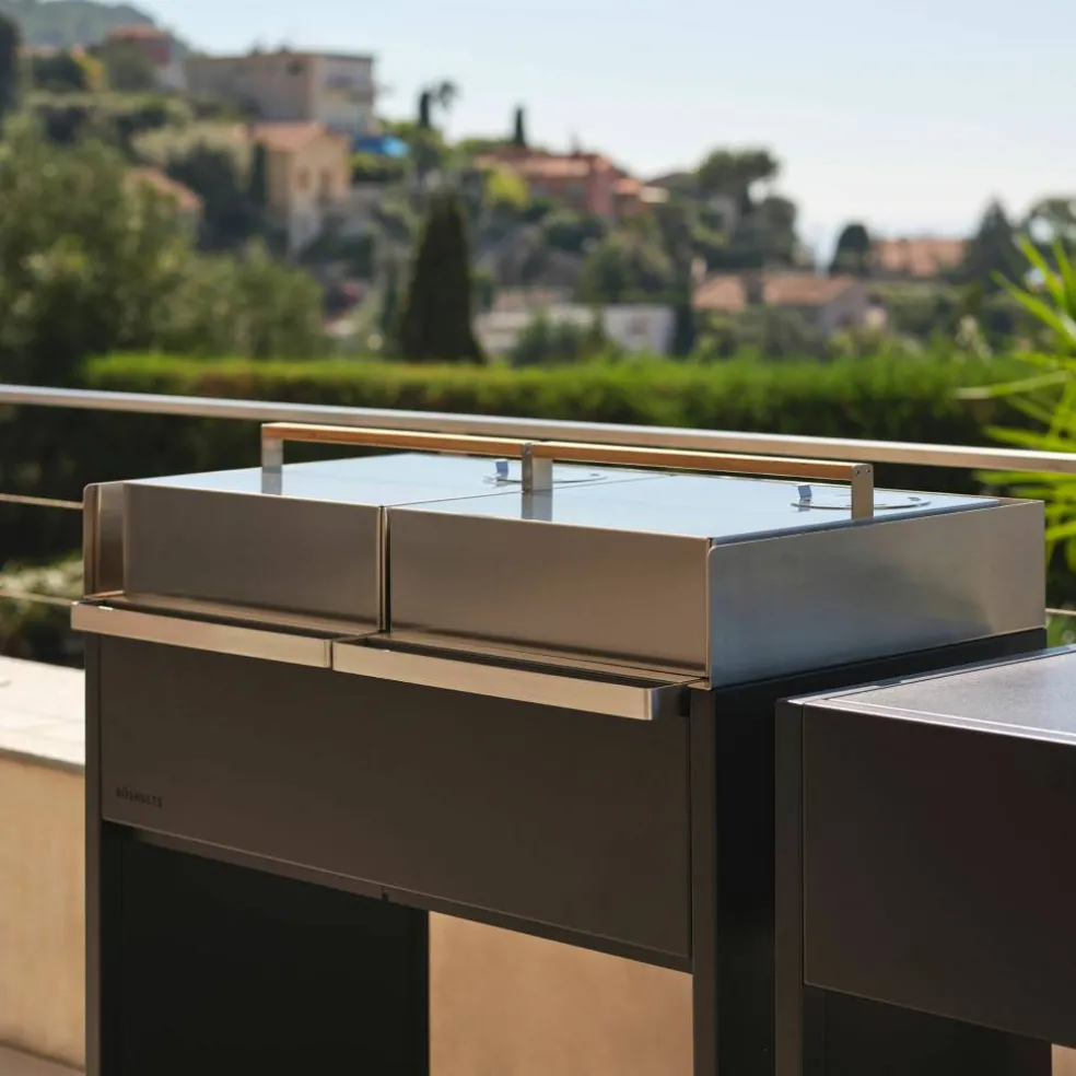 Essentials kullgrill, beluga black