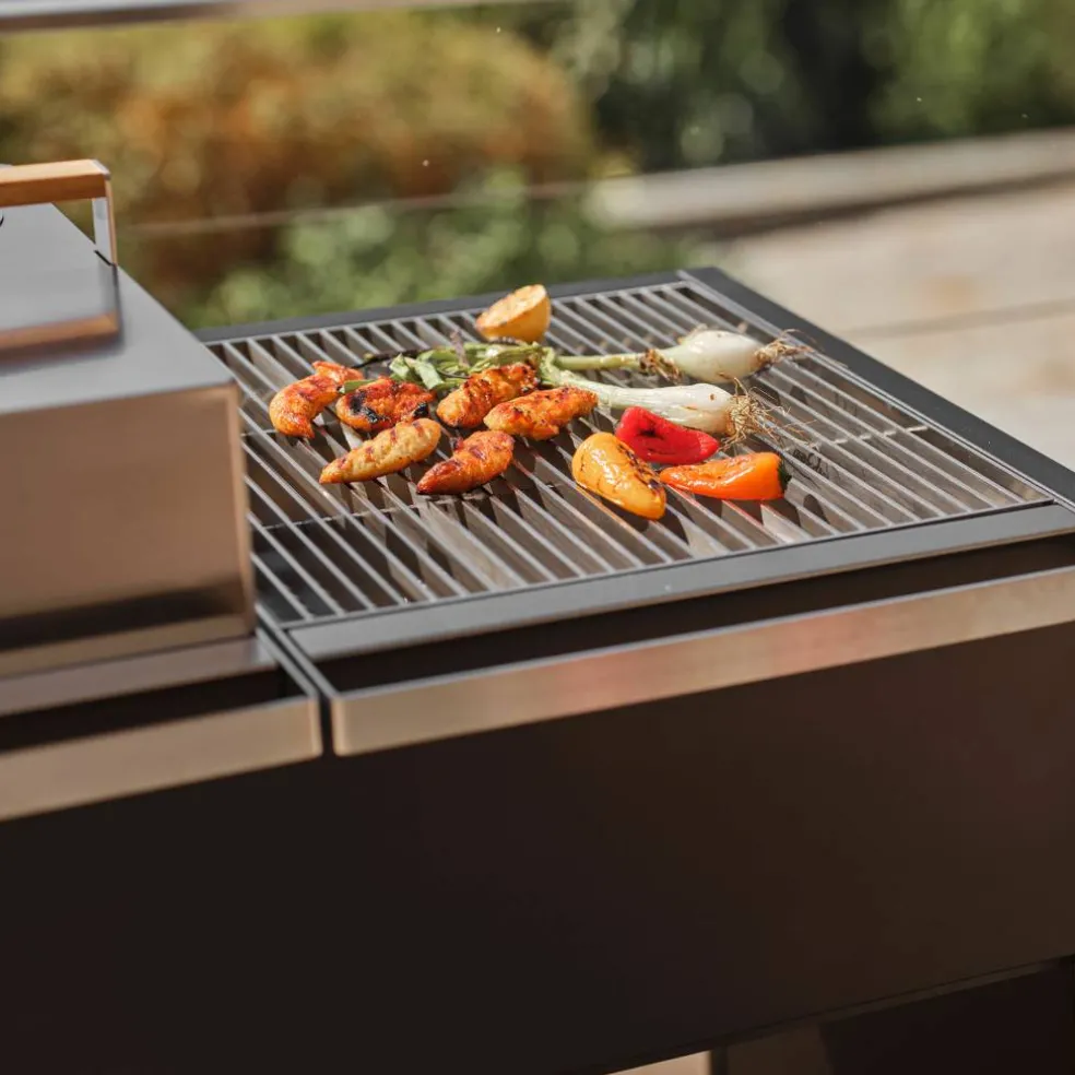 Essentials kullgrill, rustfritt stål