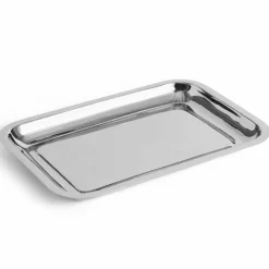 Essential Steel lite rektangulært brett 26 × 18 cm, rustfritt stål