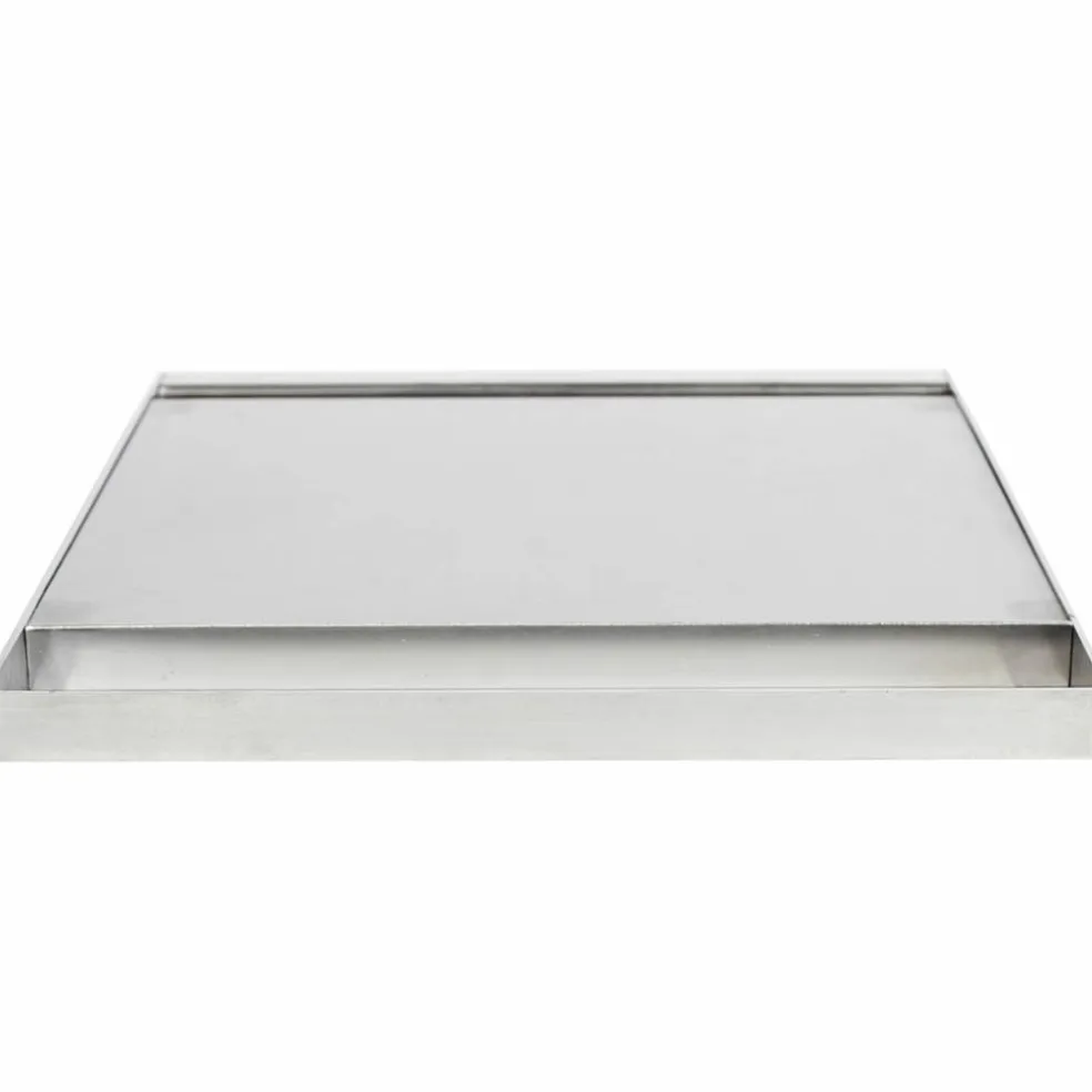 Essentials teppanyaki-plate til kullgrill, rustfritt stål