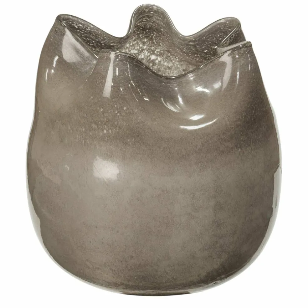 Esther vase 30 cm, grå